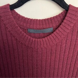 creatures of comfort ribbed merino wool top